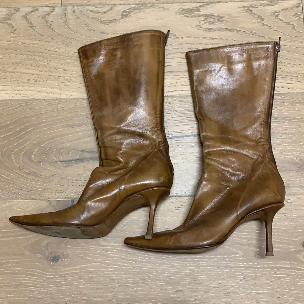 Jimmy Choo leather boots